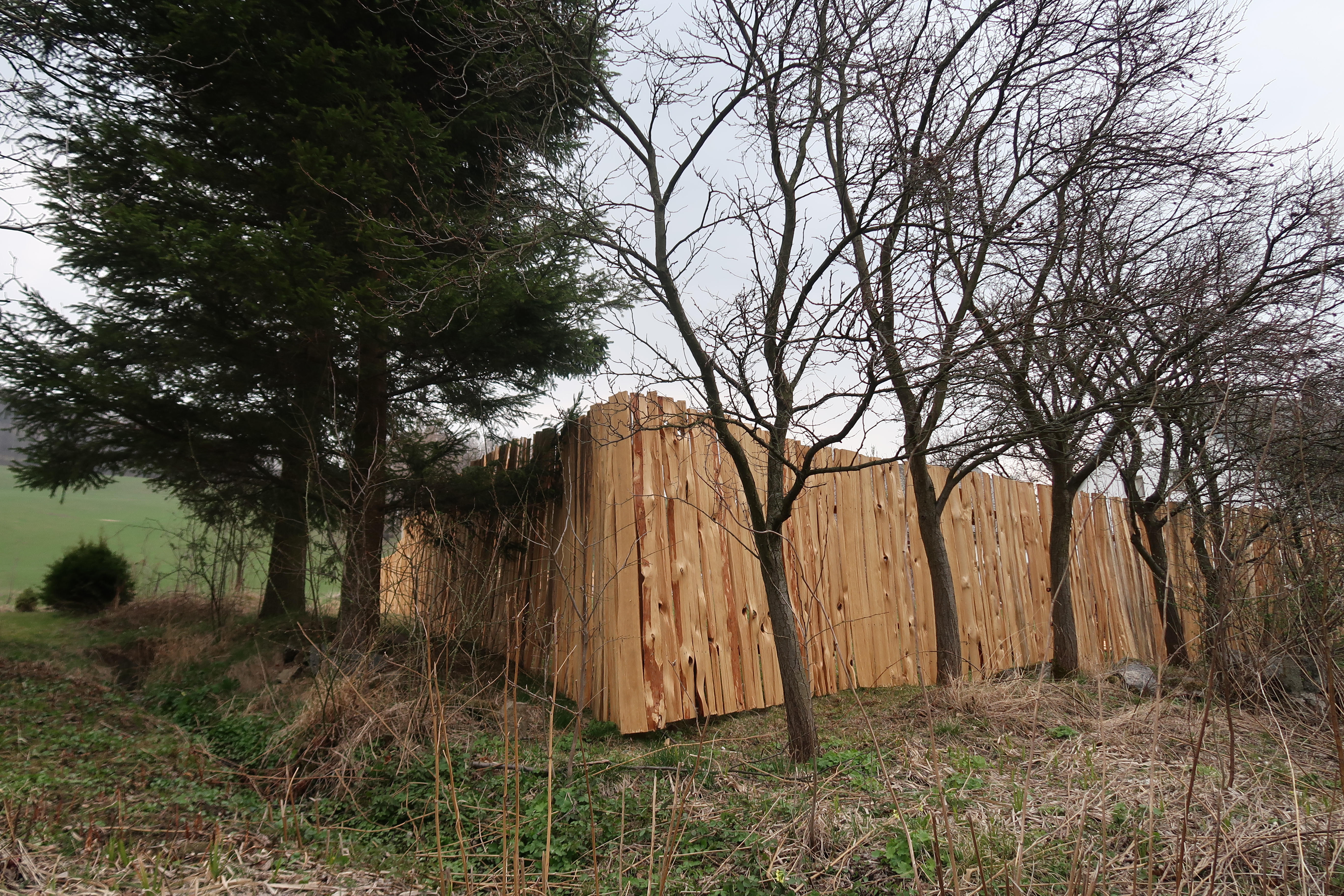 dřevěný plot ŠTÍPÁK nároží